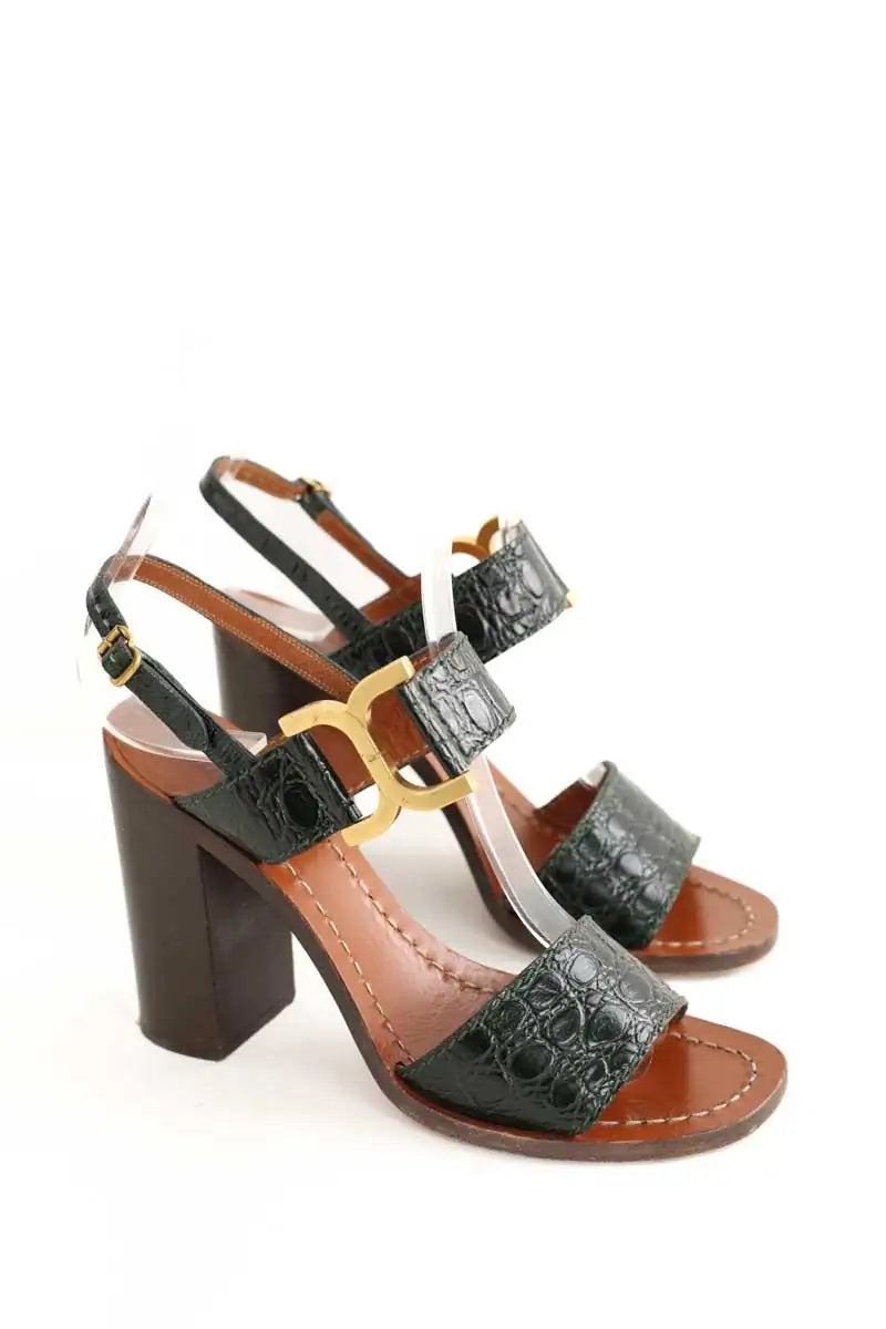 Talons Chloé  Vert