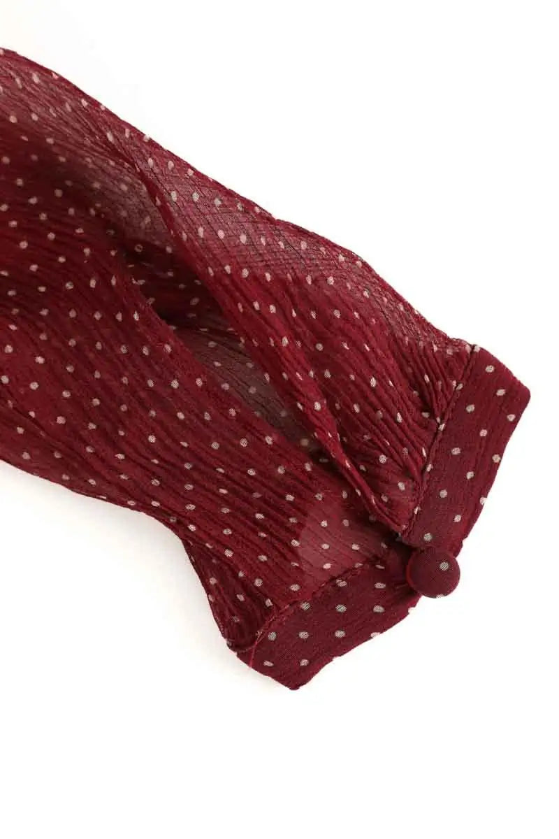 Robe Sézane  Bordeaux