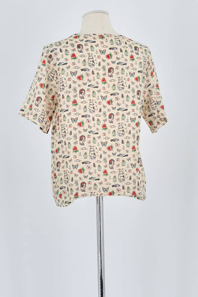 T-shirt Momoni  Beige