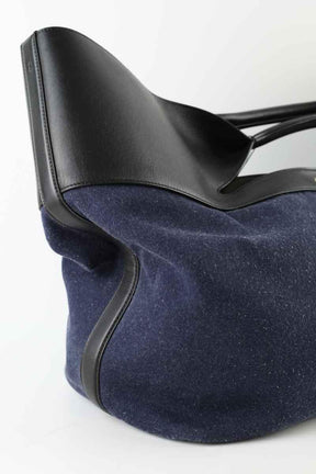 Cabas Alexander McQueen  Bleu