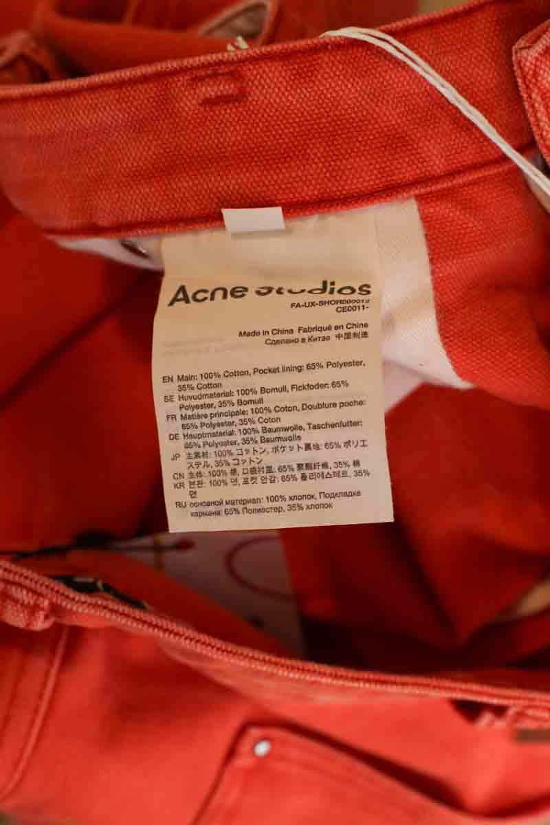 Bermudas Acne Studios  Orange