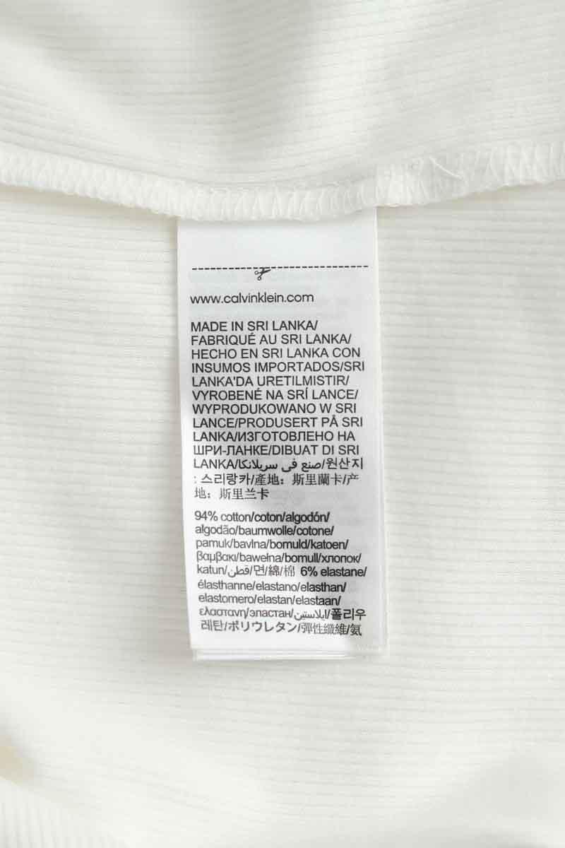 Tops sans manche Calvin Klein  Blanc