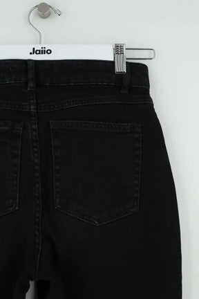 Jean droit Sandro Noir en Coton