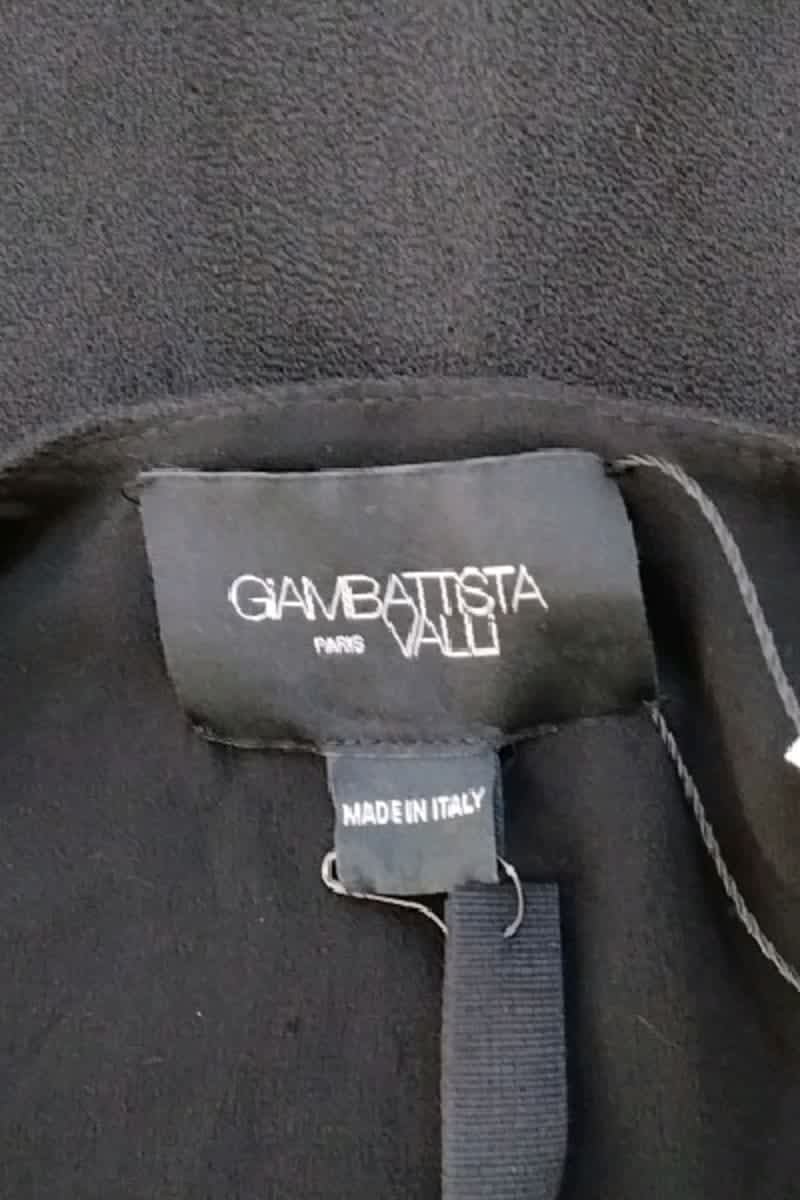 Mi-longueur Giambattista Valli  Noir
