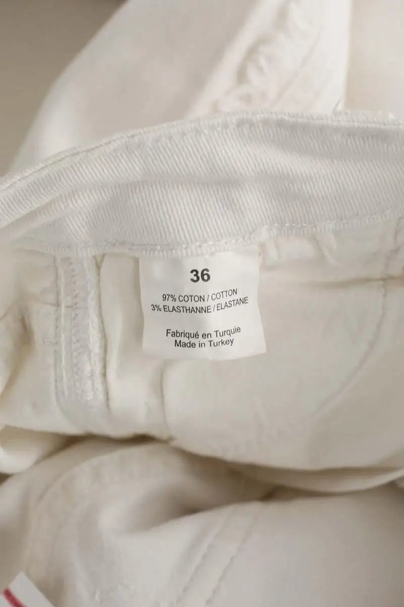 Jean slim Sonia Rykiel  Blanc