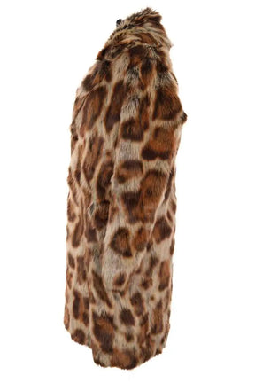 Manteau Manoush Marron en Fausse fourrure