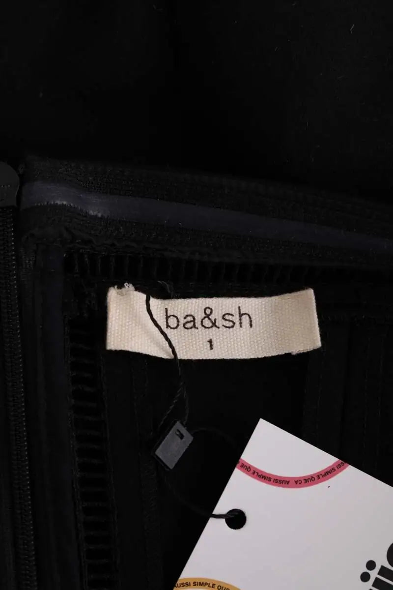 Robe Ba&Sh Noir en Synthétique