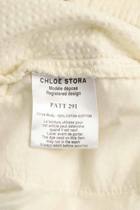 Droit Chloé Stora  Blanc
