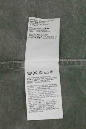 Chemise Our Legacy Gris en Coton