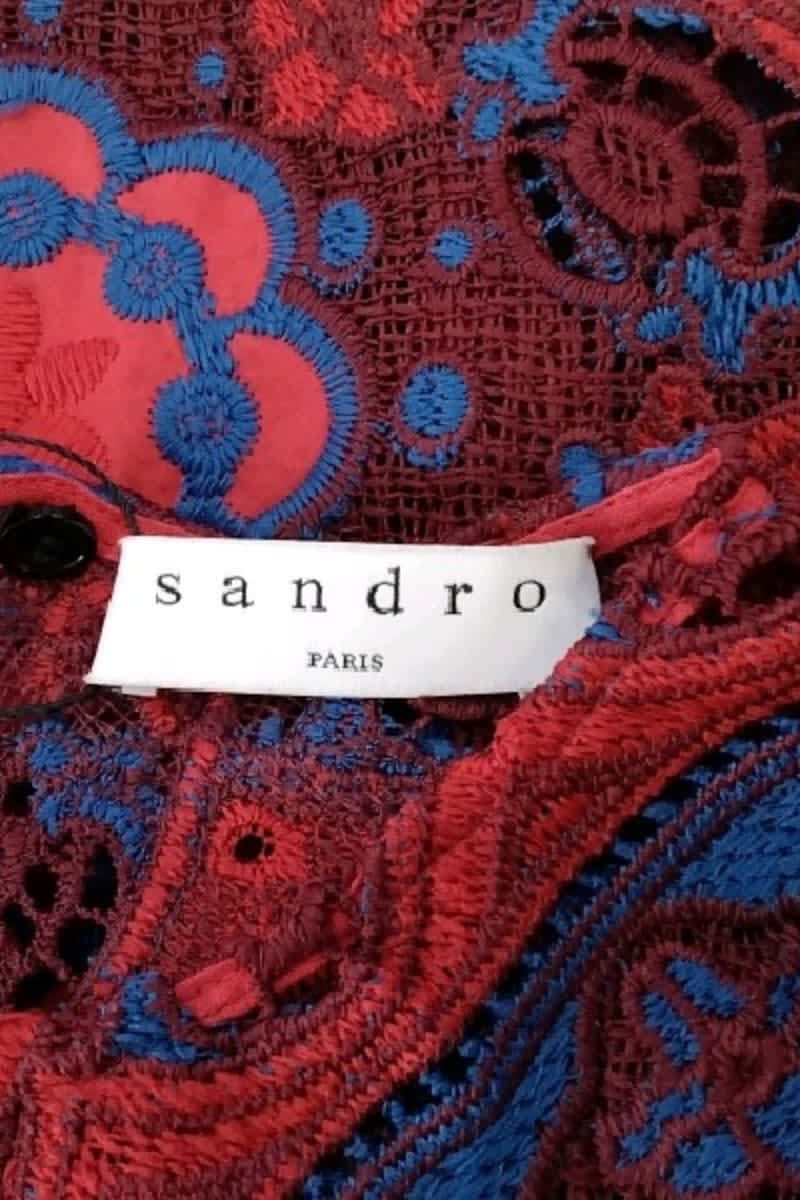 T-shirts Sandro  Rouge