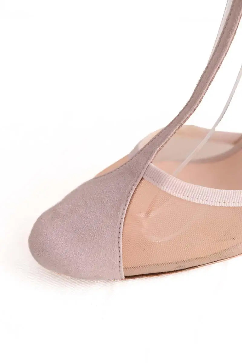 Talons Repetto Rose en Daim