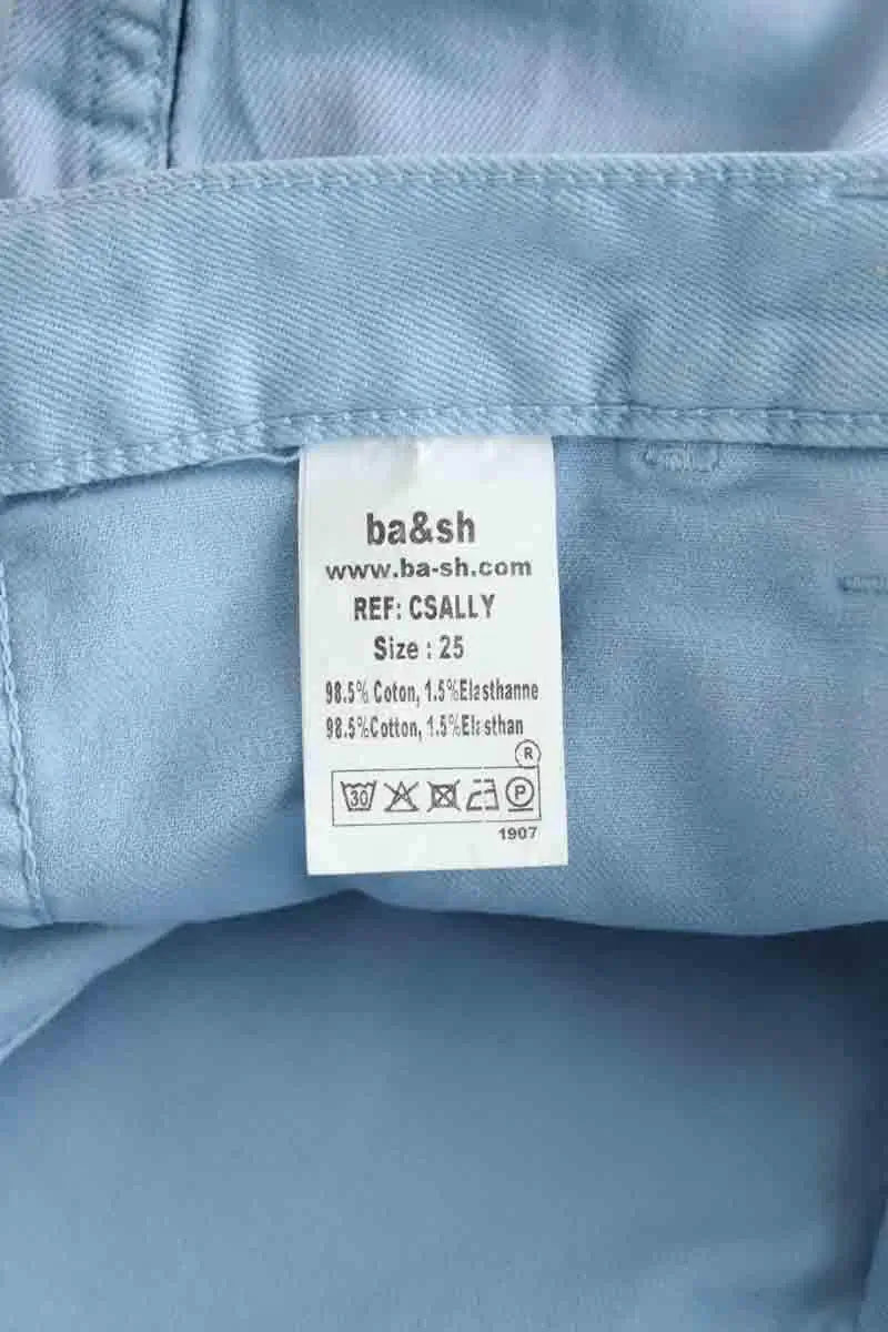 Shorts Bash Bleu en Coton