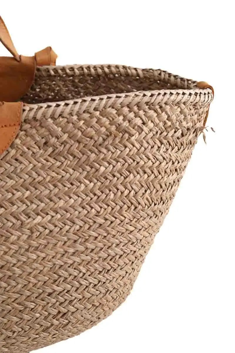 Cabas Maison 123 Beige en Osier