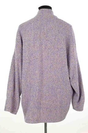 Veste Six Soeurs Violet en Laine