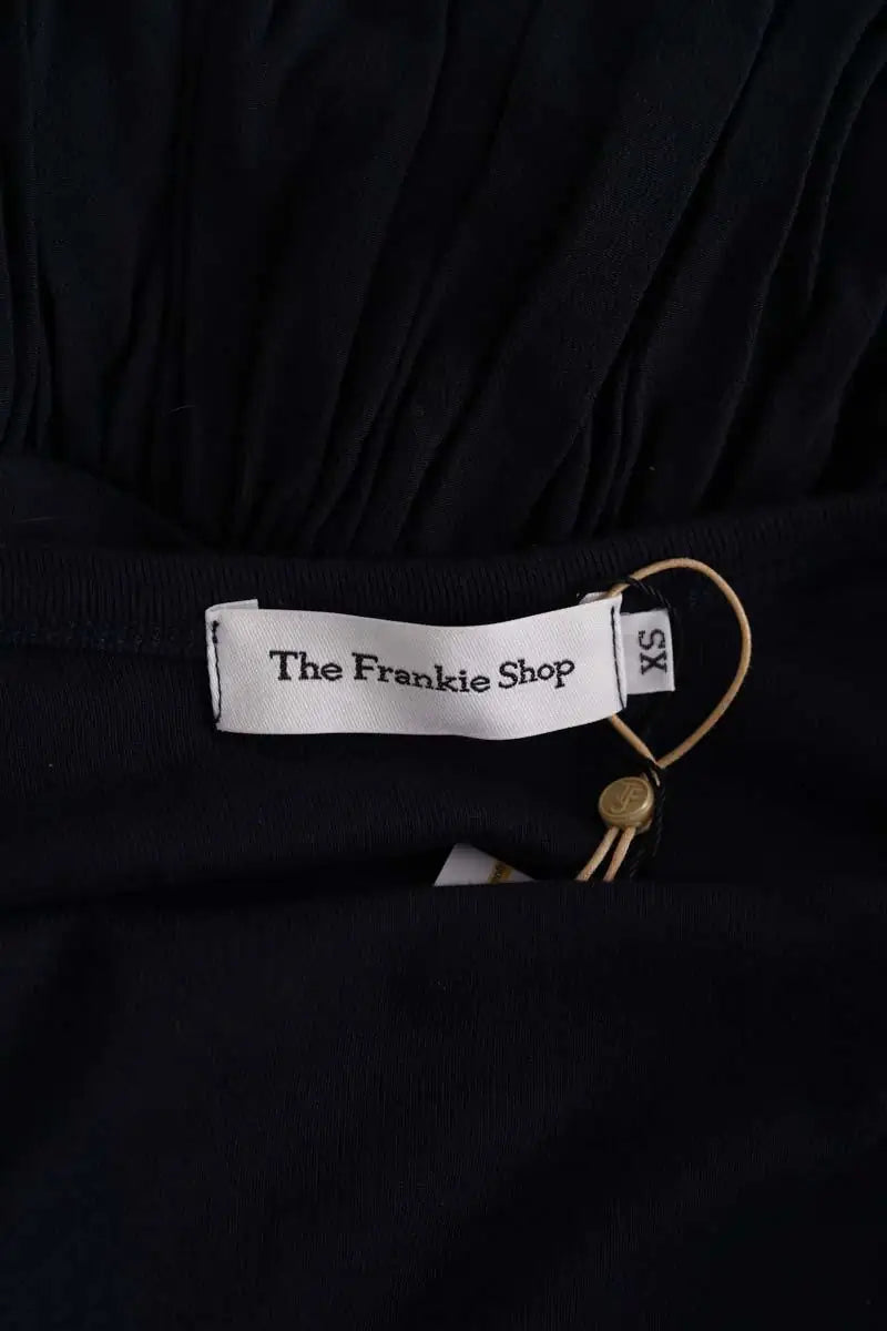Robe The Frankie Shop Marine en Coton