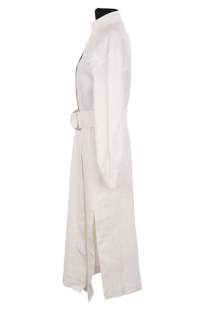 Robe Margaux Lonnberg Blanc en Coton
