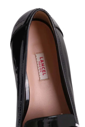 Mocassins Lancel Noir en Cuir