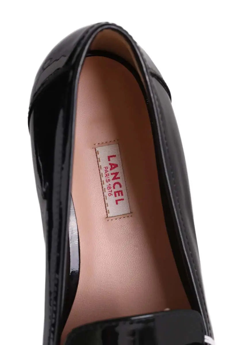 Mocassins Lancel Noir en Cuir