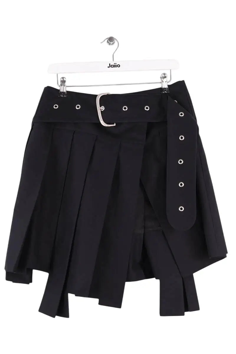 Jupe Off White Noir en Synthétique, taille L - Seconde Main