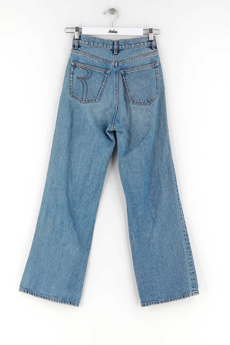 Jean bootcut Rouje  Bleu