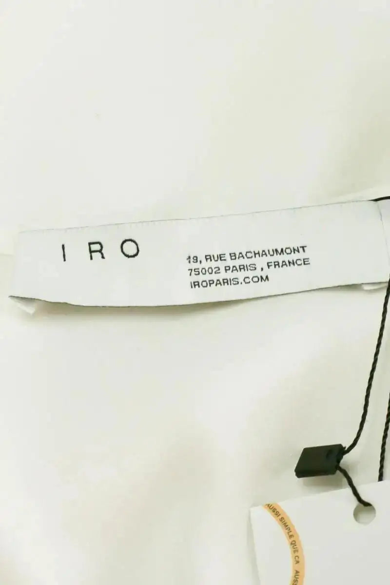 Robe Iro Blanc en Synthétique