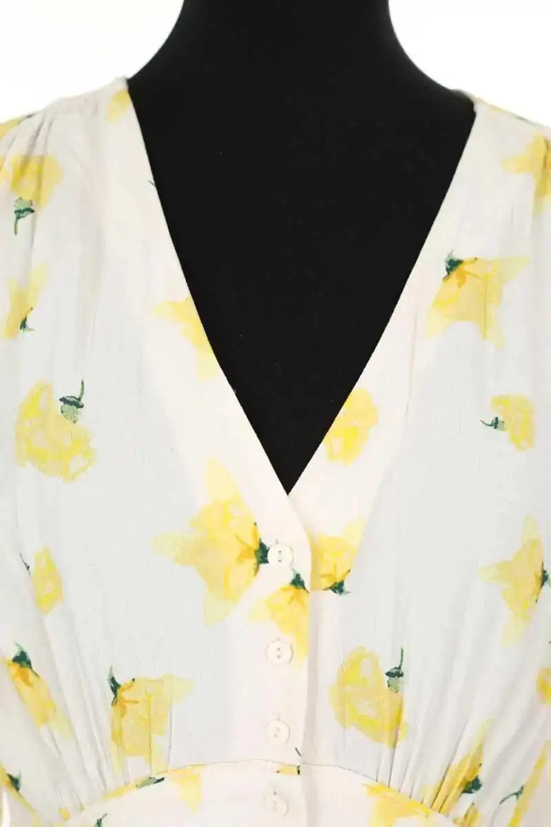 Robe Bash Jaune en Viscose