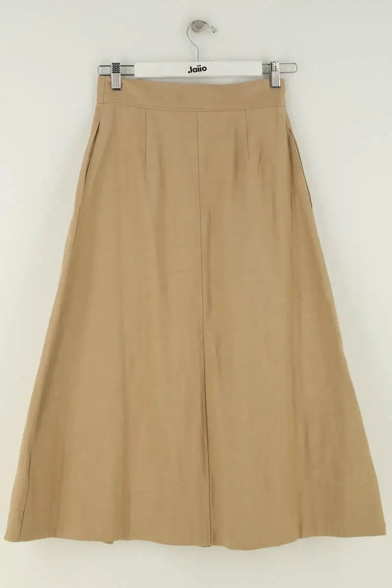 Jupe Sézane Camel en Coton