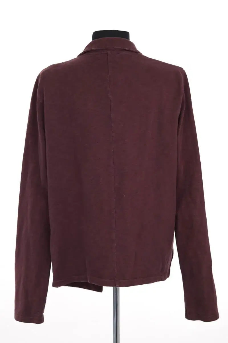 Blazer American Vintage Bordeaux en Coton