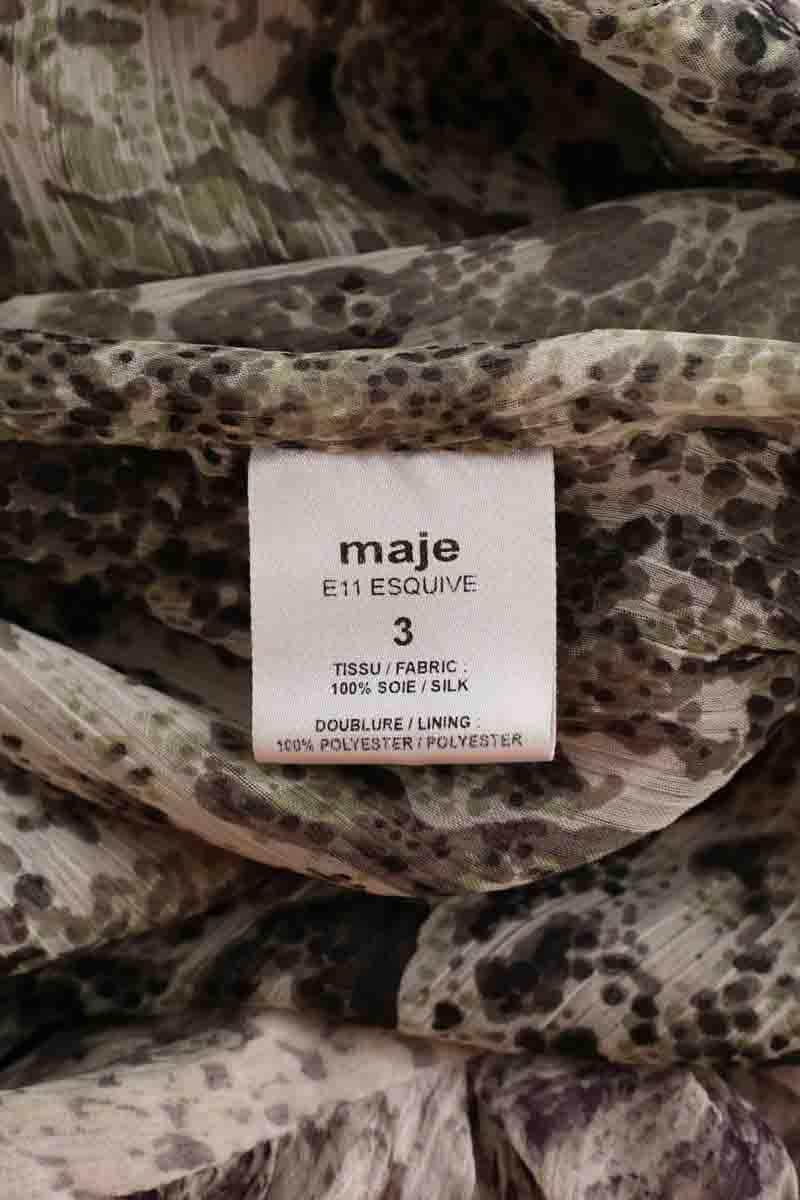 Robe Maje  Gris