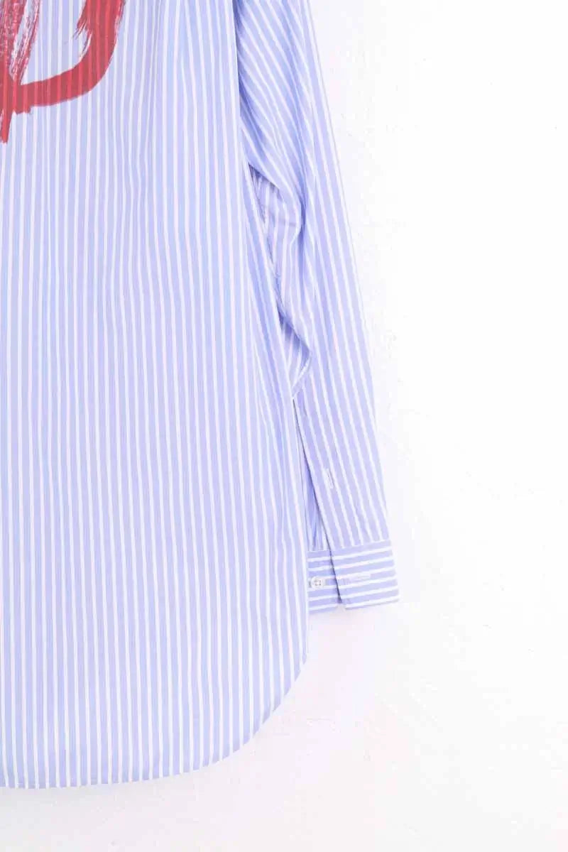 Chemise VETEMENTS Bleu en Coton