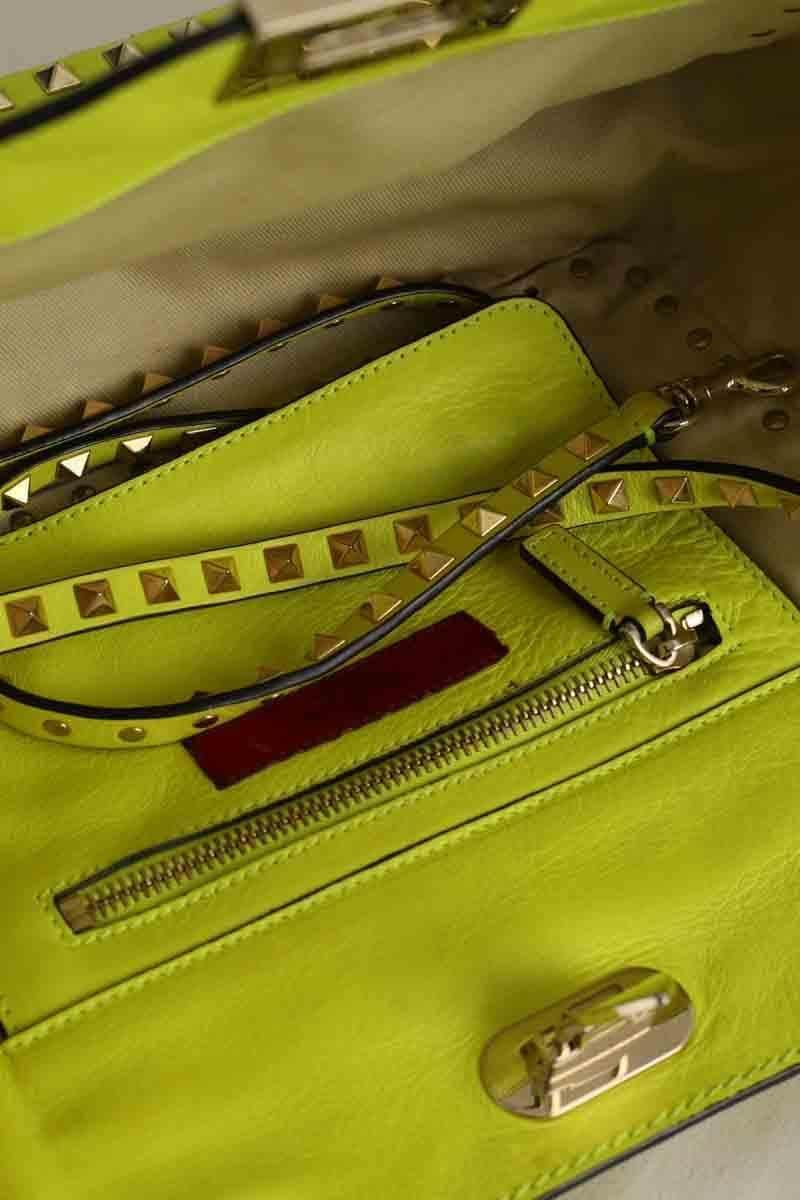 Sacs à bandoulière Valentino Rockstud Jaune