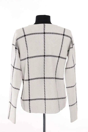 Pull Maje Blanc en Synthétique