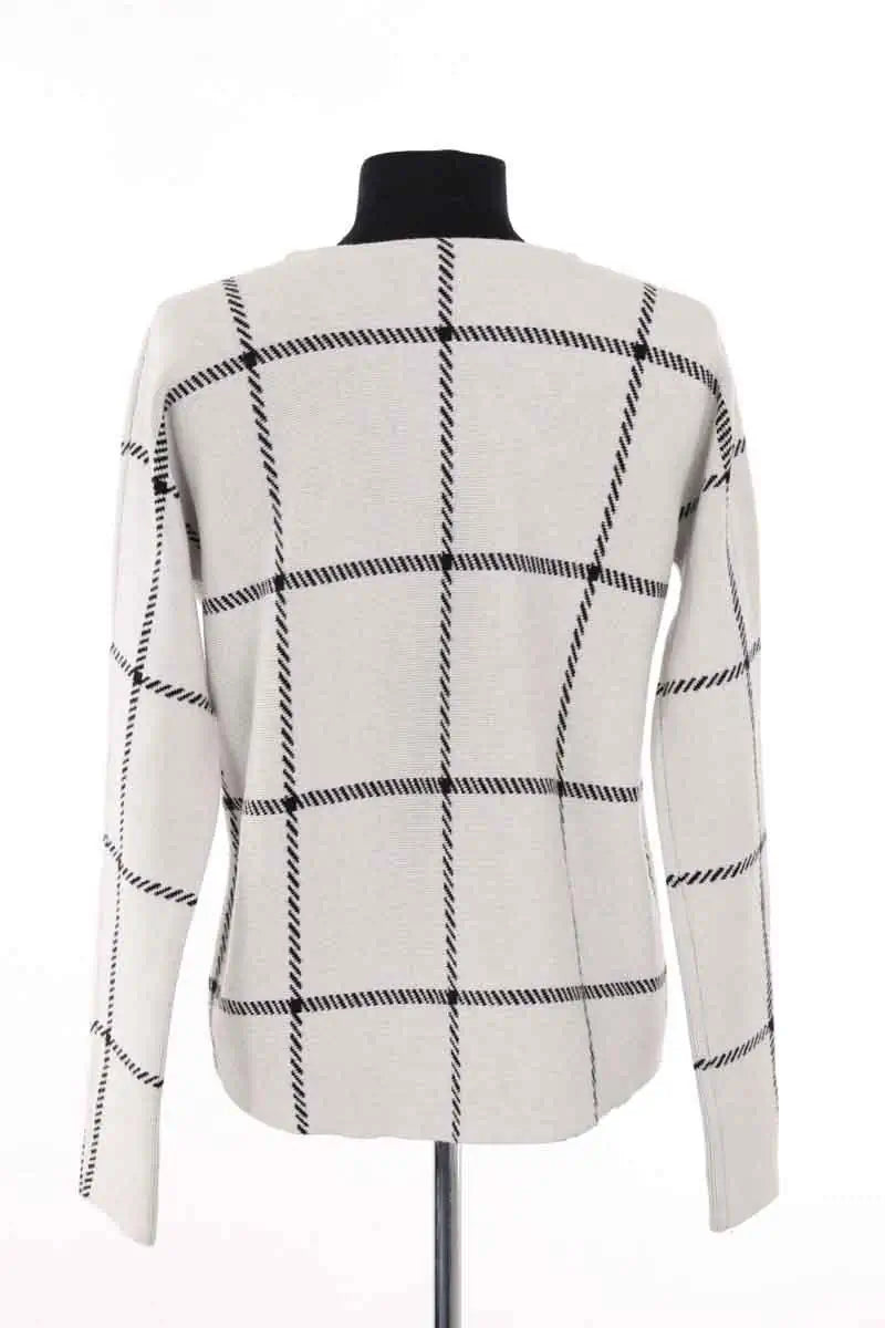 Pull Maje Blanc en Synthétique