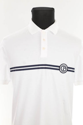 Polos Armani  Blanc
