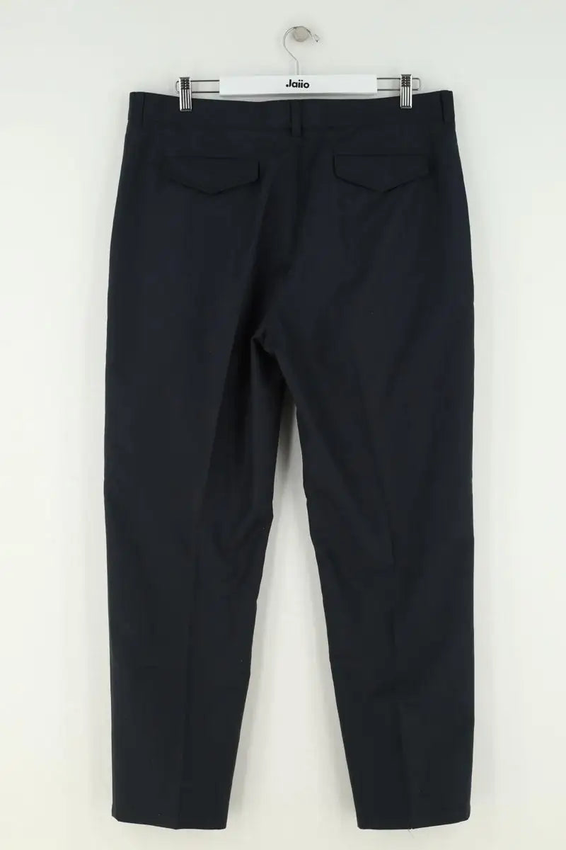 Pantalon droit Dior Bleu en Laine