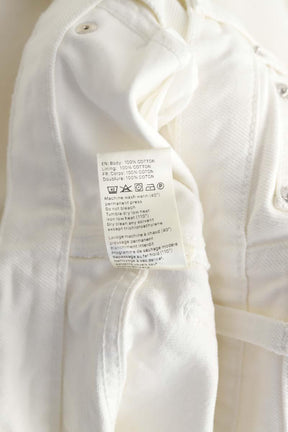 Large Nanushka  Blanc