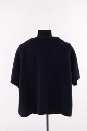 Pull Kujten Aenor Bleu en Cachemire