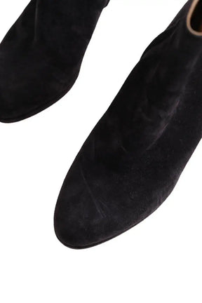Boots Sergio Rossi Noir en Cuir