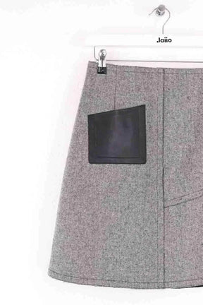 Jupe Sandro Gris en Laine
