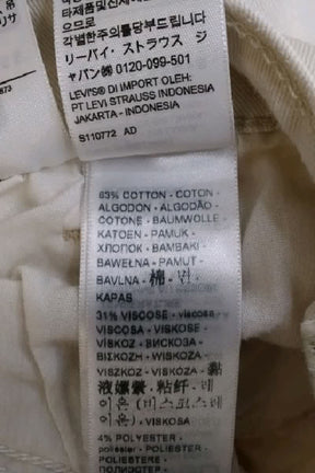 Jean droit Levi's  Beige