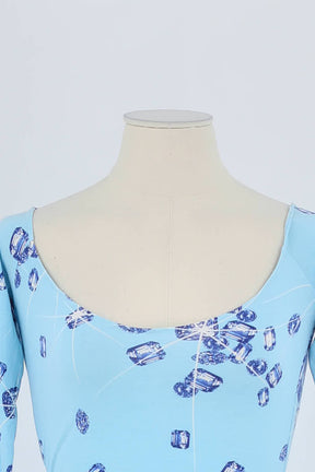 T-shirt Versace  Bleu
