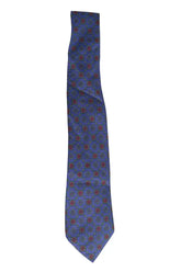 Cravate Yves Saint Laurent Bleu en Soie - Seconde Main