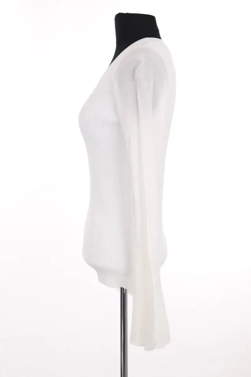 Top Sandro Blanc en Viscose
