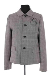 Blazer Comme Des Garçons Noir en Laine, taille S - Seconde Main