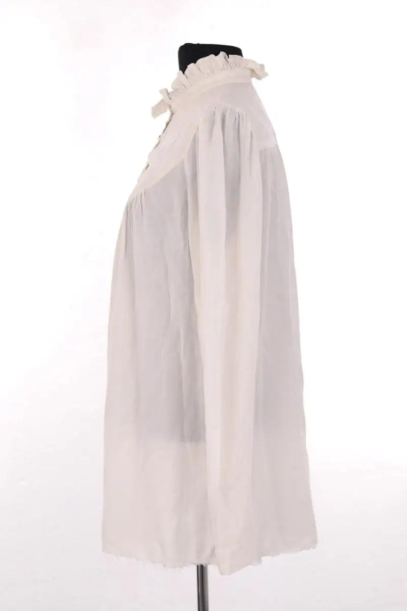 Blouse Raquel Allegra Blanc en Synthétique