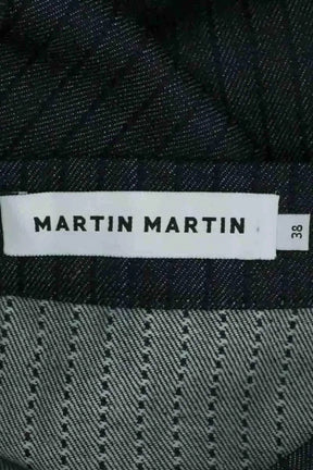 Mini jupe Martin Martin Bleu en Coton
