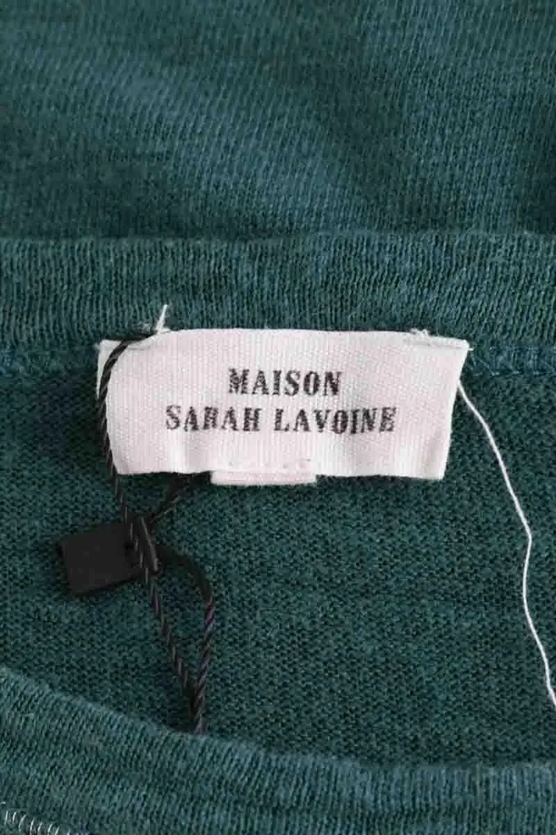 T-shirt Maison Sarah Lavoine Vert en Coton