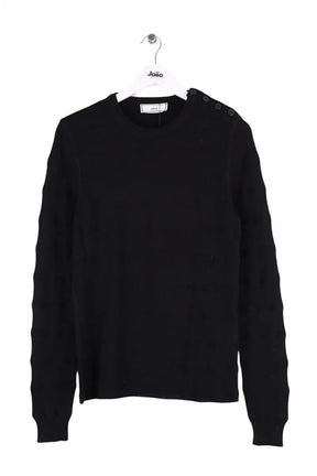 Pull Ami Noir en Laine, taille S - Seconde Main
