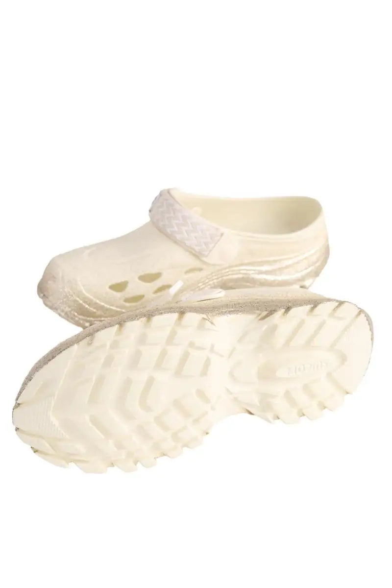 Sabots Lanvin Ecru en Tissu