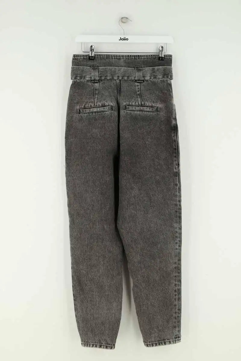 Jean droit Iro Vieno Gris en Coton
